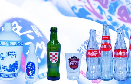 玻璃瓶、饮料瓶高温色釉套色印刷LED-UV伺服丝印